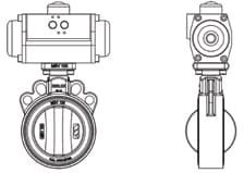 diagram of molex butterfly valve
