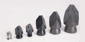 Picture of multiple raut nozzles