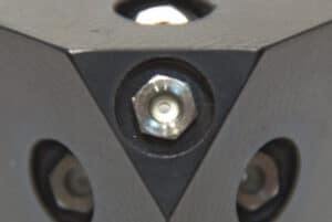 Close-up picture of raut nozzle