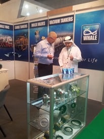 Whale at fm expo in Dubai